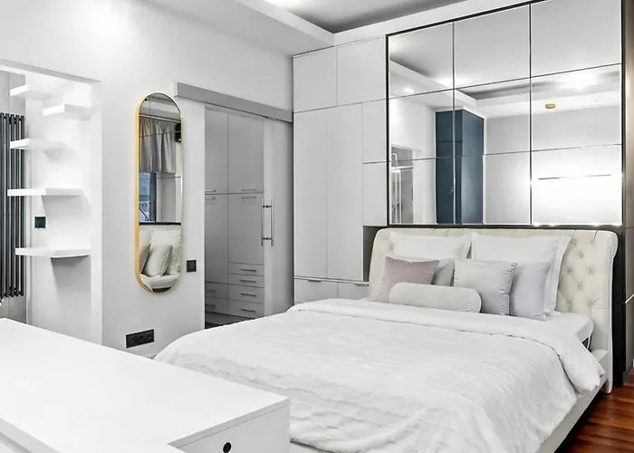 Luxury In Center 2 Balconies 2 Bathrooms Ac Katowice