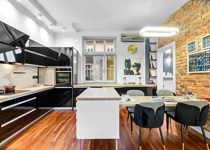 Lejlighed Luxury In Center 2 Balconies 2 Bathrooms Ac Katowice